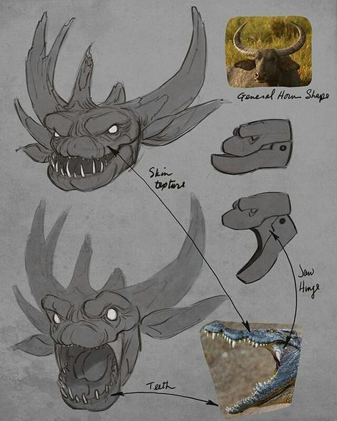 Aaron Blaise, Closet Monster, Creature Artwork, Creature Drawings, Monster Concept Art, Animation Art Character Design, Concept Art Character, Fantasy Monster, Fantasy Creatures Art