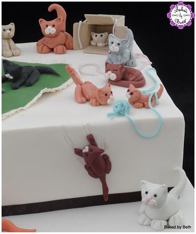 Crazy Cat Lady Cat Sheet Cake, Birthday Cat, Lemon Buttercream, White Chocolate Ganache, Cat Birthday, Crazy Cat, Sheet Cake, Chocolate Ganache, Crazy Cat Lady