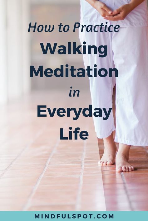 Meditation for beginners: Simple walking meditation tips to help you practice mindful walking and other ways to go for a mindfulness walk. #meditation #mindfulness #wellness #stressrelief Meditation Tips, Walking Meditation, Types Of Meditation, Transcendental Meditation, Frosé, Easy Meditation, Meditation Mantras, Mindfulness Exercises, Meditation For Beginners