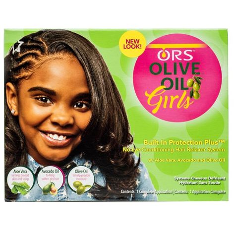 ORS Olive Oil Girls No-Lye Conditioning Hair Relaxer System Kit - Walmart.com Hair Relaxer, Softer Hair, Hair Relaxers, Conditioning Hair, Scalp Oil, Hair Starting, Styling Gel, Relaxed Hair, Hair Scalp