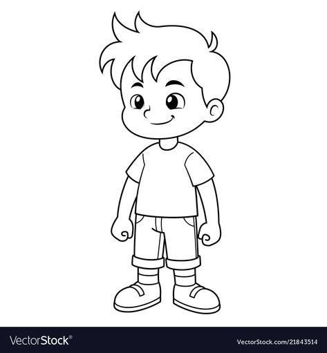 Boy Cartoon Drawing, Animation Character Drawings, Outfits Ladies, Boy Cartoon Characters, Animation Tips, Birthday Party Club, Styles For Kids, Boy Sketch