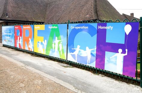 Bespoke Values Boards - Braintcroft Primary - Promote Your School School Values, School List, Site Visit, Elementary School, Primary School, A Smile, Elementary Schools, Case Study, Bespoke