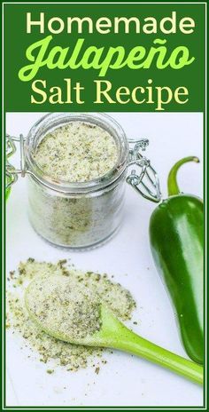 Jalapeno Salt, Jalapeno Recipes, Spice Mix Recipes, Meat Pasta, Diy Spices, No Salt Recipes, Homemade Spices, Homemade Seasonings, Dehydrated Food