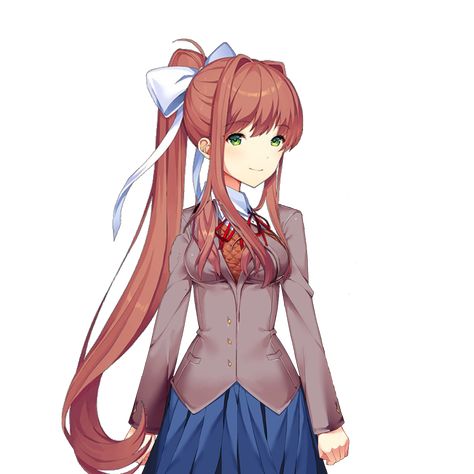 Ddlc Sprites, Doki Doki Monika, Ddlc Fanart, Yuri Fanart, Ddlc Yuri, Ddlc Monika, Monika Ddlc, Very Beautiful Images, Oki Doki