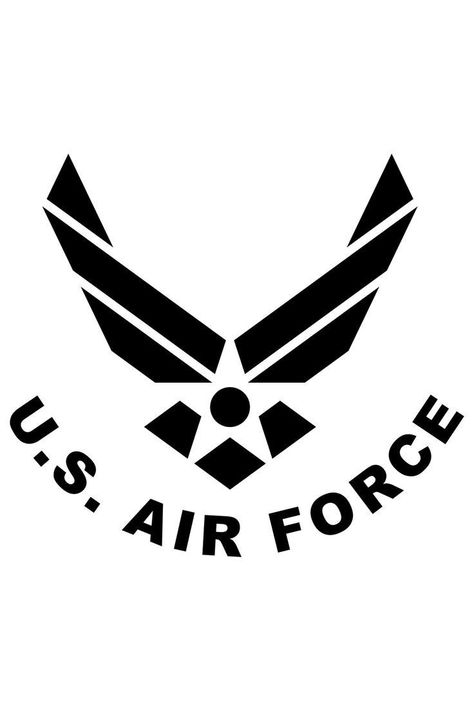 United States Air Force Logo, Air Force Insignia, Air Force Svg File Free, U.s. Air Force Logo, Air Force Symbol Tattoo, Air Force Crafts, Us Air Force Aesthetic, Usmc Tattoo Sleeve, Air Force Svg