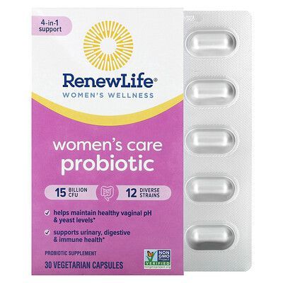 Renew Life, Women's Care Probiotic #beautysuppliment #supplements #beautyhacks Lactobacillus Reuteri, Probiotic Supplement, Lactobacillus Acidophilus, Probiotic Foods, Probiotics Supplement, Turmeric Root, Immune Health, Womens Wellness, Fitness Nutrition