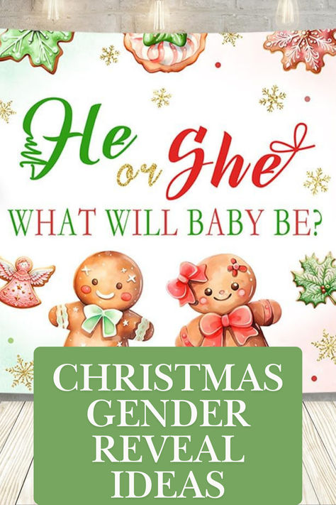 Discover one-of-a-kind gender reveal ideas that will make your celebration stand out! Whether it's a surprise box filled with balloons, a custom cake reveal, or a fun activity like a paint fight, there are plenty of creative ways to share your big news. Make your gender reveal unforgettable with these unique and exciting ideas! #ad #christmasgenderrevealparty Gender Reveal Ideas For Party Christmas, Gender Reveal For Husband, Christmas Theme Gender Reveal Ideas, Family Gender Reveal Ideas, Gender Reveal Ideas Winter, Christmas Gender Reveal Ideas, Cake Reveal, Holiday Gender Reveal, Gender Reveal Christmas