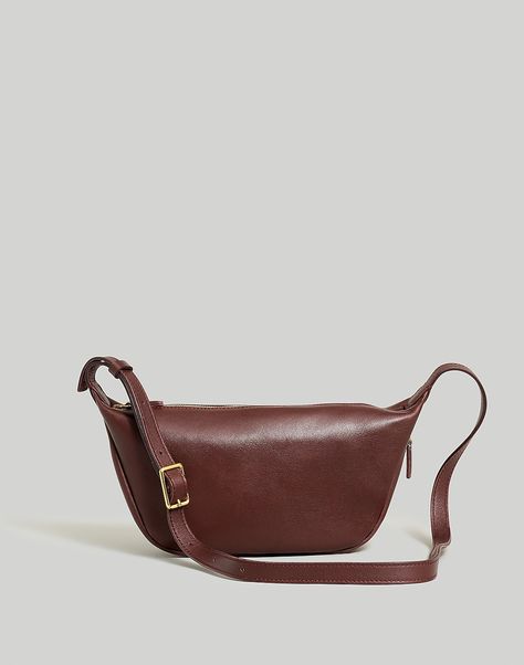 Style Inspiration Minimalist, Madewell Purse, Simple Leather Bag, Sling Crossbody Bag, Minimalist Accessories, Bag Obsession, Fall Layers, Fashion Capsule, Crossbody Bag Women