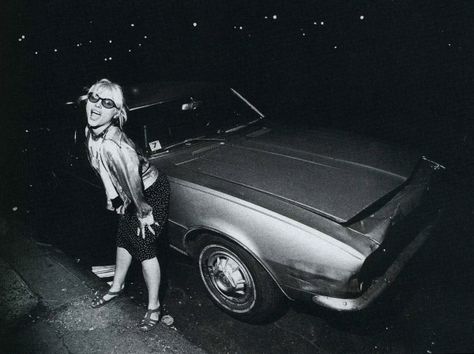 1970s — Debbie Harry of Blondie booty-bumpin' a beater. Punk Magazine, Deborah Harry Blondie, Chris Stein, 67 Camaro, Deborah Harry, Photo Star, Blondie Debbie Harry, Dirty Harry, Woke Up This Morning