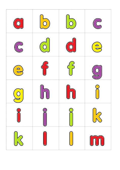 Printable Alphabet Letters | Alphabet Games: Printable Alphabet Loop Cards Printable Abc Letters, Free Printable Letter Templates, Free Alphabet Chart, Small Alphabet Letters, Alphabet Chart Printable, Alphabet Letters To Print, Free Alphabet Printables, Printable Letter Templates, Small Alphabets