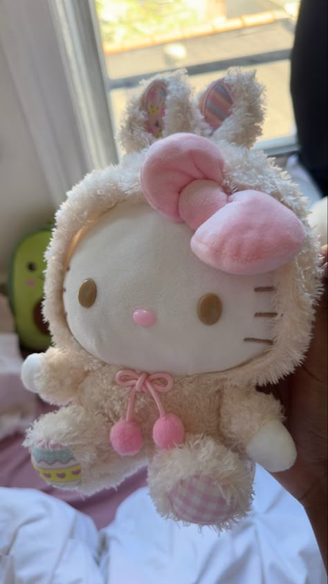 Cute Plushy Aesthetic, Sanrio Plushies Aesthetic, Pink Plushies, Aesthetic Plushies, Plushies Aesthetic, Hello Kitty Plushies, Hello Kitty Plushie, Cute Squishies, Hello Kitty Accessories