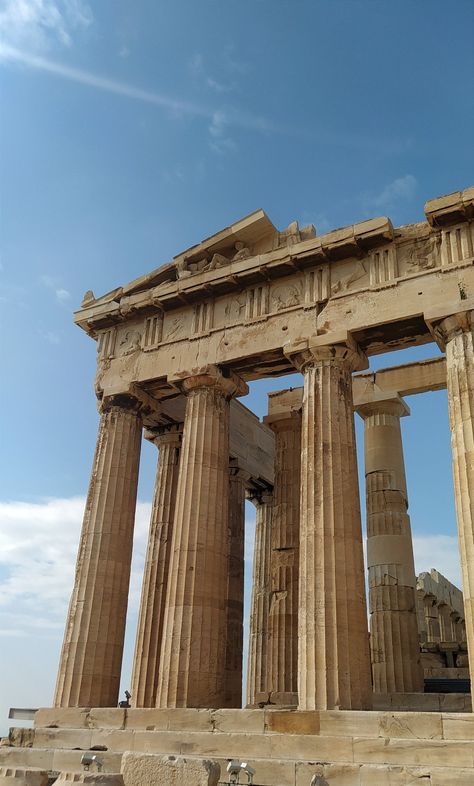 The Acropolis Athens Greece, Parthenon Aesthetic, Parthenon Architecture, Athena Greece, Athens Greece Aesthetic, Ancient Greece Architecture, Greece Parthenon, Athens Aesthetic, Parthenon Greece