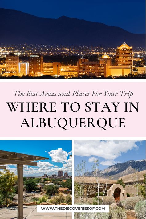 Visiting Albuquerque? These are the Best Places to Stay Visiting Albuquerque, Aerial Tramway, North America Travel Destinations, Mexico Trip, University Of New Mexico, Mexico Hotels, Albuquerque News, Rooftop Lounge, Albuquerque New Mexico