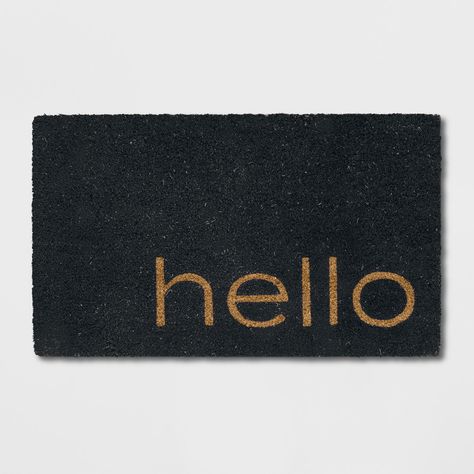 Hello Doormat, Stacked Pumpkins, Project 62, Front Door Mats, Coir Doormat, Modern Typography, Humble Abode, Room Essentials, Outdoor Mat