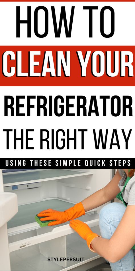 Cleaning Refrigerator Guide: How to Clean Your Refrigerator Like A Pro Refrigerator Cleaning Solution, How To Clean Fridge, Cleaning Fridge, How To Clean Refrigerator, Cleaning Refrigerator, Fridge Cleaning Hacks, Refrigerator Cleaning, Fridge Cleaning, Refrigerator Ideas