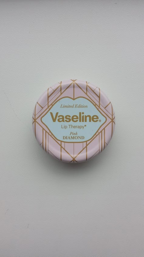 Vaseline Lip Therapy Limited Edition, Vaseline Pink Diamond, Vaseline Limited Edition, Vaseline Collection, Pink Vaseline, Healthy Book, Vaseline Lip Therapy, Essence Makeup, Lip Balm Collection