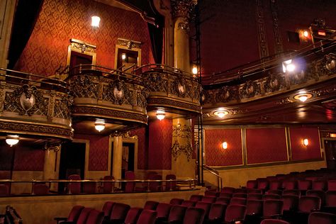 Elgin Theatre, Interior, Balcony Theatre Balcony, Theater Balcony, Theater Types, Theatre Building, Interior Balcony, Theatre Interior, Small Theatre, Au Ideas, Public Architecture