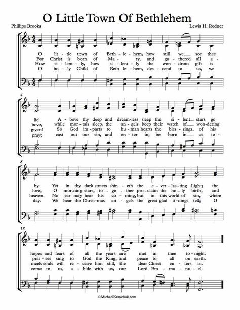 Printable Sheet Music Christmas, O Little Town Of Bethlehem, Christmas Piano Sheet Music, Christmas Carols Lyrics, Christmas Carols Songs, Gospel Song Lyrics, Christmas Songs Lyrics, Christmas Piano, Christmas Lyrics