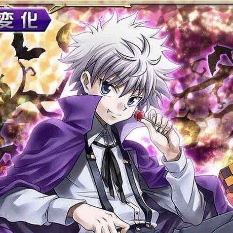 #hxh #hxh2011 #killua #killuazoldyck #anime #icon #halloween Halloween Iphone Theme, Hxh Halloween, Killua Mobage Cards, Halloween Anime Pfp, Kurapika Killua, Killua Icon, Hxh Cards, Halloween Pfps, Hxh Mobage Cards