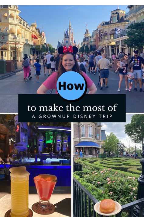 Get our top tips here on how to have a magical grownup Disney vacation. Disney parks are an awesome destination for an adults only trip. Disneyland For Adults, Disney World Adult Trip, Adult Disney Trip, Build Your Own Lightsaber, Disney World For Adults, Dueling Pianos, Best Places To Vacation, Disney Tourist Blog, Disney Epcot