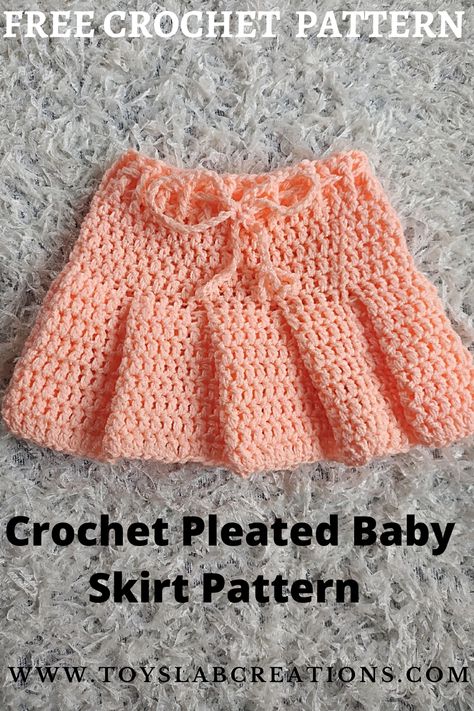 Crochet Pleated Skirt, Crochet Baby Skirt, Chic Crochet Top, Crochet Baby Dress Free Pattern, Vestidos Bebe Crochet, Baby Bonnet Pattern, Skirt Pattern Free, Crochet Baby Bonnet, Crochet Skirt Pattern