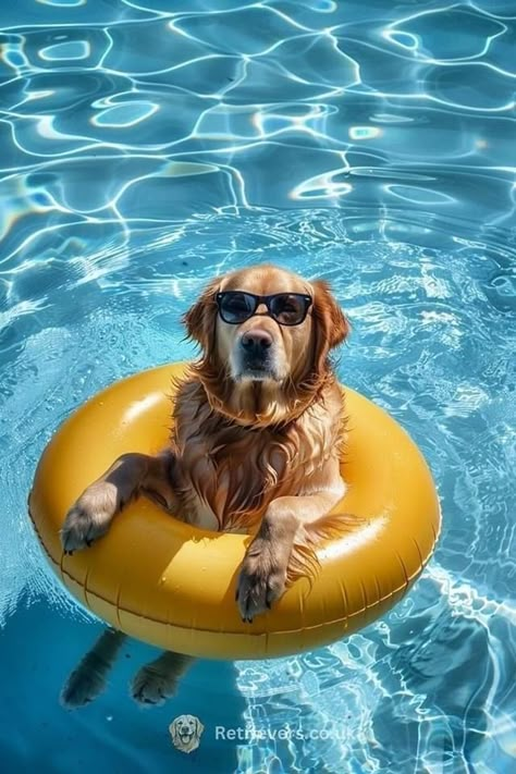 Summer Puppy, Preppy Dog, Golden Retriever Funny, Dogs Images, Cute Dogs Images, Very Cute Puppies, Super Cute Puppies, Images Kawaii, Cute Dog Photos