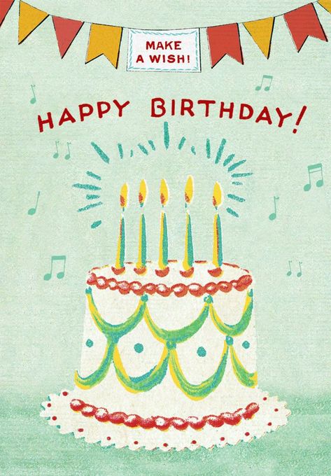 Birthday Present Illustration, Happy Birthday Art Illustrators, Cute Birthday Illustration, Birthday Party Illustration, Happy Birthday Graphic, Hbd Card, Birthday Animation, Birthday Card Illustration, Birthday Graphics