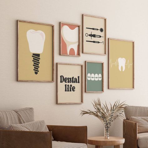 Dental Tableau, Dental Clinic Decor, Dentist Clinic Design, Dental Clinic Aesthetic, Dental Office Decor Ideas, Dental Clinic Decoration, Dental Office Ideas, Dental Clinic Poster, Dentist Decor