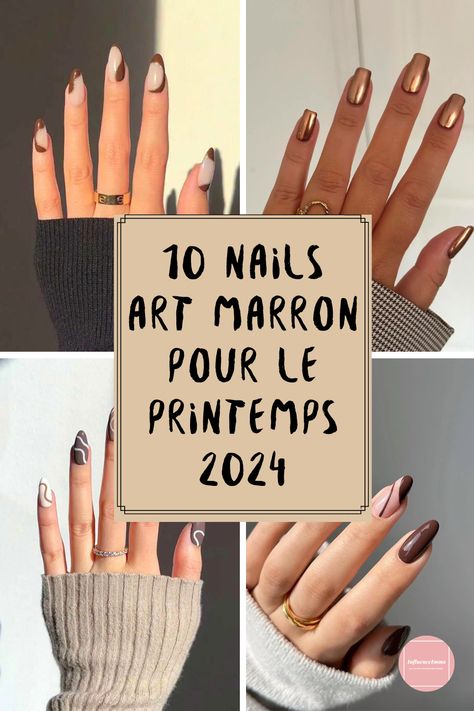 Nous vous indiquons les designs, les finitions, les tons et les éléments décoratifs avec lesquels vous pourrez personnaliser votre manucure pour ongles marron. C'est comme ça qu'ils s'entendent ! Les ongles bruns sont l'une des tendances les plus actuelles. C'est un classique de l'automne qui est devenu une option intemporelle que l'on peut porter aussi bien en hiver, au printemps qu'en été. En fait, il existe des nuances d'ongles bruns qui conviennent parfaitement à une peau bronzée...