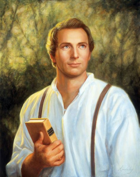 Joseph Smith, Prophet of the Lord by Lindsley Lds Pictures, Mormon History, Lds Church History, Doctrine And Covenants, Lds Art, Joseph Smith, Lds Church, Church History, The Book Of Mormon