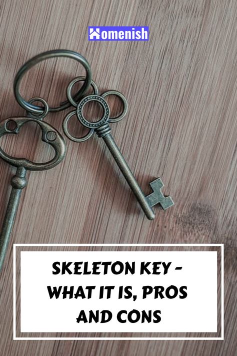 Have you ever heard of a master key? This is a general term used to refer to a group of keys that can open numerous locks according to their configurations. A skeleton key falls in this category. Skeleton Key Crafts, Skeleton Key Lock, Skelton Key, Key Crafts, Master Key, Skeleton Key, Can Opener, Skeleton, Key