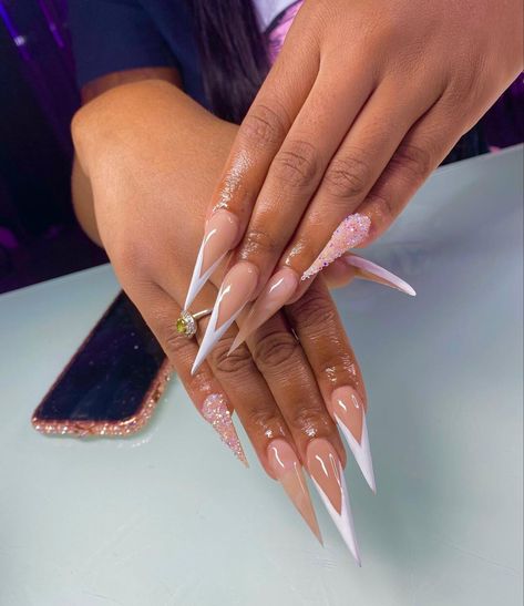 Stilleto Nails Designs, Drip Nails, Stiletto Nails Designs, Work Nails, French Acrylic Nails, Long Acrylic Nails Coffin, Exotic Nails, Luxury Nails, Fire Nails