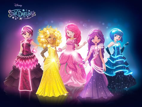 Wallpapers-Star Darlings Disney Star Darlings, Star Darlings Aesthetic, Star Darlings Characters, Star Darlings Fanart, Girly Cartoons, Disney Divas, Most Popular Cartoons, Western Wallpaper Iphone, Childhood Tv Shows