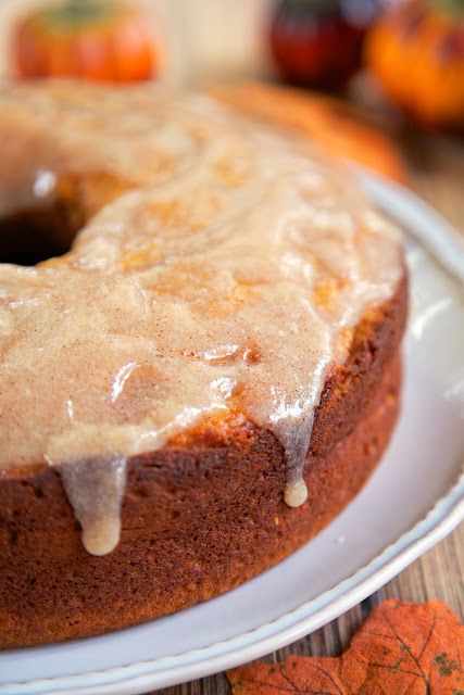 Pumpkin Pound Cake with Buttermilk Glaze | Plain Chicken® Pound Cake With Buttermilk, Cake With Buttermilk, Buttermilk Glaze, Pumpkin Pound Cake, Buckwheat Cake, Savory Pumpkin Recipes, Pumpkin Recipes Easy, Plain Chicken, Pumpkin Pie Filling