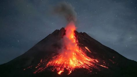 Best photos: A stork mid-flight and more | The Week Mount Nyiragongo, Mount Merapi, Clear Weather, Pompeii And Herculaneum, Arlington National Cemetery, Legends And Myths, Lava Flow, National Cemetery, Active Volcano