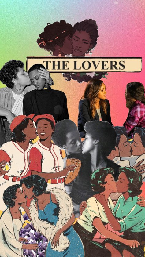 #wlw #blackwlw #blacklesbian #maxchapman #wildmoore #ryanwilder #sophiemoore #womenkissing #blacksapphic #sapphicshuffle Poc Wlw Art, Want A Girlfriend, Woman Loving Woman, Hippie Painting, Gay Aesthetic, Lesbian Art, Girlfriend Goals, Afrocentric Art, Black Love Couples