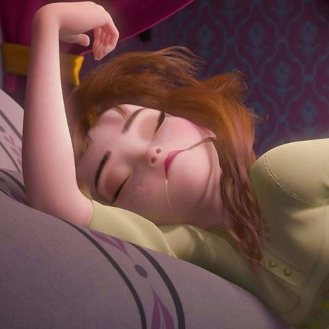 Frozen Funny, Disney+ Icon, Disney Princess Fan Art, Sleep Funny, Best Friend Quotes Funny, Girl Sleeping, Funny Girl Quotes, Anna Frozen, Wallpaper Iphone Christmas