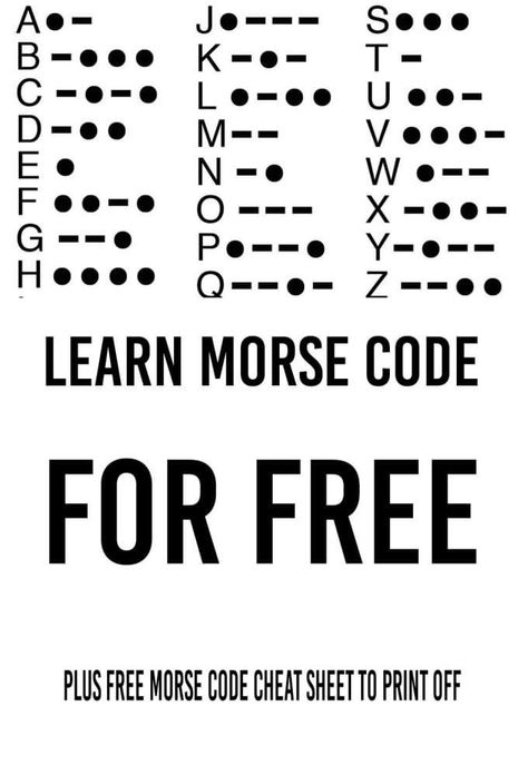 Learn Morse Code, Get Rid Of Wasps, Samuel Morse, Morse Code Words, Hand Signals, Radio Wave, Morse Code, Ways To Communicate, In Case Of Emergency