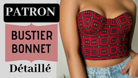 Coucou, je te montre comment tracer ton bustier avec bonnet, de façon détaillé, accessible même aix débutants Boneless Corset, Corset Top Diy, Ankara Corset, Make A Corset, How To Make A Corset, Corset Tutorial, Machine Drawing, Corset Sewing, Diy Corset