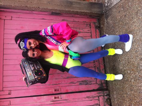 80s Fluro Fluro Party Outfit, 80s Glow Party Outfit, Fluro Party, 80s Neon Outfit, Glow Party Outfit, Wrestling Outfits, 80s Party Outfits, Timeline Project, Easter Headbands