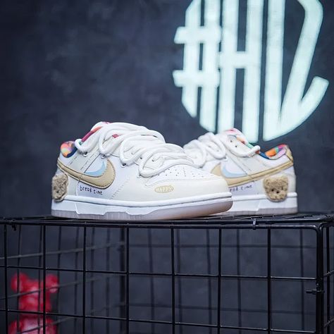 Nike Dunk Custom "Cake Bear" ❤️ Available ✅ Worldwide Shipping 🌏 Fast Delivery 🛩️ Link in Description 🖥️ 💬 DM Now 💬 Cake Bear, Custom Cake, Nike Dunk, Custom Cakes, Nike Dunks, Fast Delivery, Nike, Cake, Quick Saves