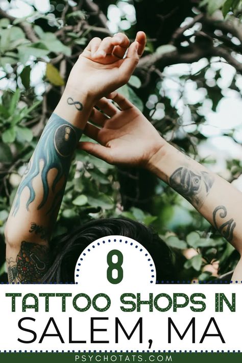 8 Best Tattoo Shops In Salem, MA - Psycho Tats Salem Tattoo, Ma Tattoo, California Tattoo, Tattoo Spots, Street Tattoo, C Tattoo, Salem Ma, About Tattoo, Small Tattoos For Guys