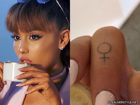 Venus Tattoos, Ariana Tattoos, Celebrity Tattoos Women, Feminism Tattoo, Knuckle Tattoo, Venus Tattoo, Ariana Grande Tattoo, Romantic Tattoo, Knuckle Tattoos