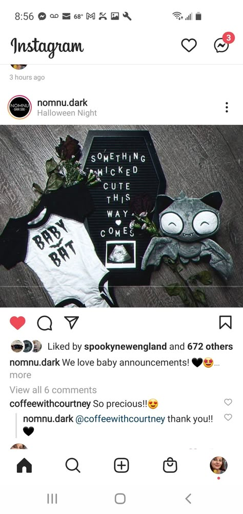 Emo Baby Announcement, Witchy Baby Announcement, Goth Gender Reveal Ideas, Gothic Baby Announcement, Goth Baby Announcement, Spooky Baby Announcement, Goth Pregnancy Announcement, Gothic Baby Shower Ideas, Goth Maternity