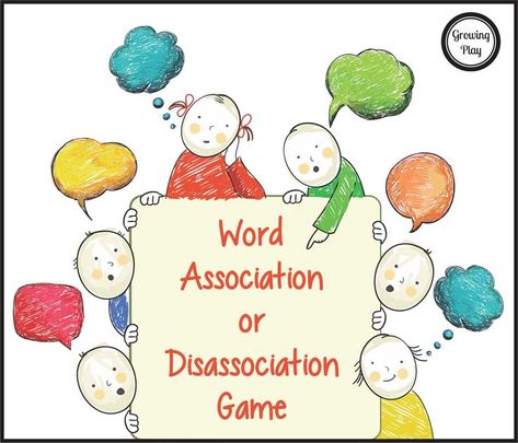 Growing Play: Word Association or Disassociation Game Word Association Games, Campfire Fun, Word Association, Around The Campfire, Long Road Trip, Game To Play, Classroom Games, Proud To Be An American, Boredom Busters