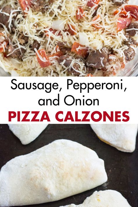 Calzone Recipe Easy Pillsbury, Calzone Filling Ideas, Pizza Calzone Recipe, Buffalo Chicken Calzone, Calzone Recipe Easy, Chicken Calzone, Pizza Calzone, Mix Pizza, Onion Pizza