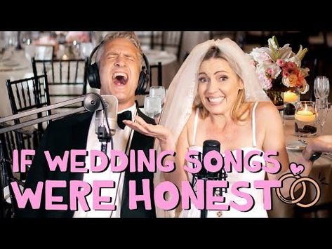 If Wedding Songs Were Honest - Parody Medley - YouTube Funny Song Parody, Parody Songs, Wedding Songs, Our Wedding, Songs, Funny