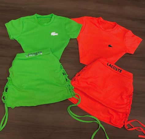 Ropa Color Neon, Neon Party Outfits, Cropped Outfits, Teenage Clothing, Neon Dresses, Cute Nike Outfits, Neon Outfits, Clueless Outfits, Neon Fashion