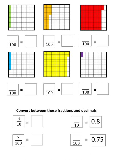 Decimals Tenths and Hundredths worksheet Decimals Tenths And Hundredths, Tenths And Hundredths Activities, Decimal Worksheets For 4th Grade, Decimal Numbers Worksheet, Comparing Decimals Activities, Tenths And Hundredths, Decimal Fractions, Teaching Decimals, Writing Fractions