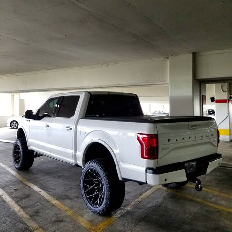 Customer Spotlight: Mike's 2016 F150 Platinum Build! F150 Platinum, Truck Accessories Ford, Diesel Trucks Ford, Custom Lifted Trucks, Ford Trucks F150, Trucks Lifted Diesel, Ford Ranger Truck, Classic Ford Trucks, Old Ford Trucks